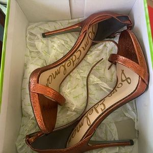 Sam Edelman Copper Stilettos